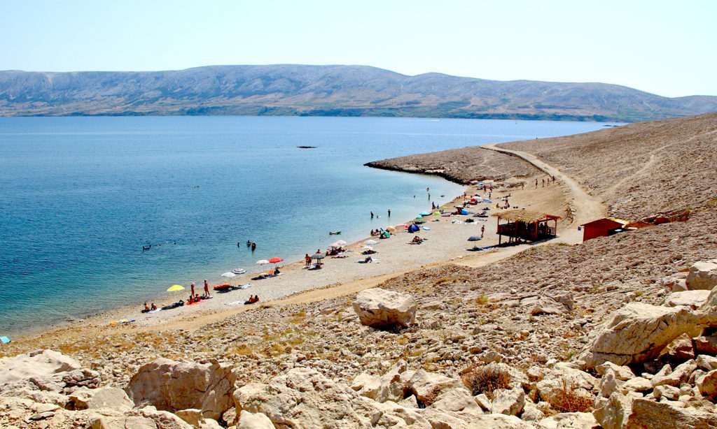 Spiagge isola di pag le spiagge più belle dell'isola di Pag