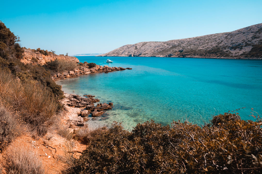 Le spiagge di Pag: tutte le spiagge vicino a Novalja